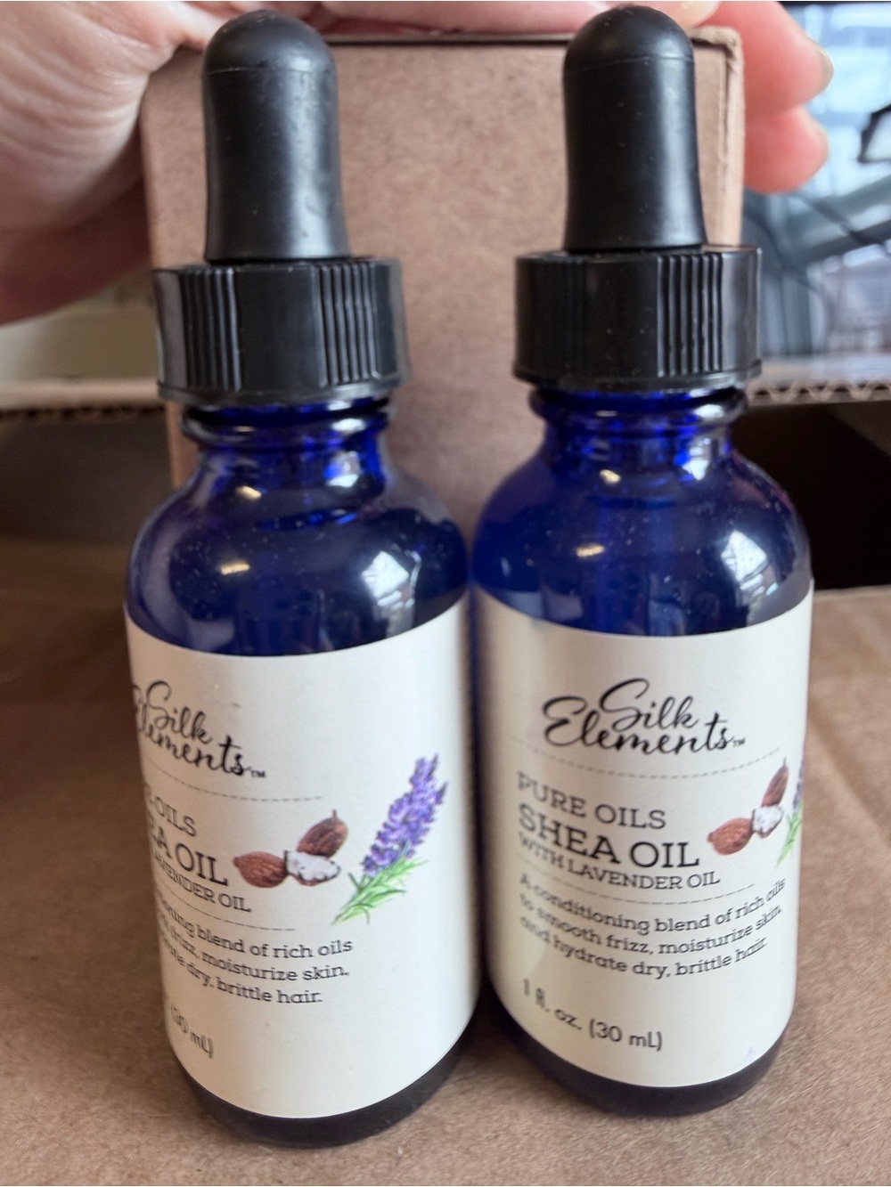 Pure oils Shea with Lavender Oil - skin and hair (set of 2)